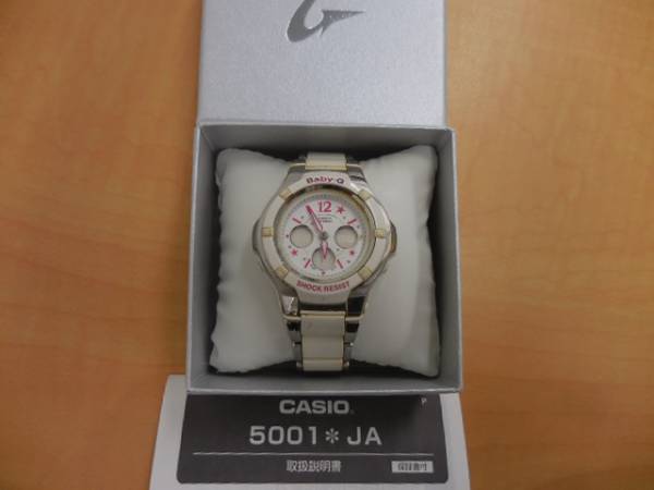 ☆CASIO カシオ Bady-G ベイビージー 5001 JA 美品 稼働品☆(Baby-G 