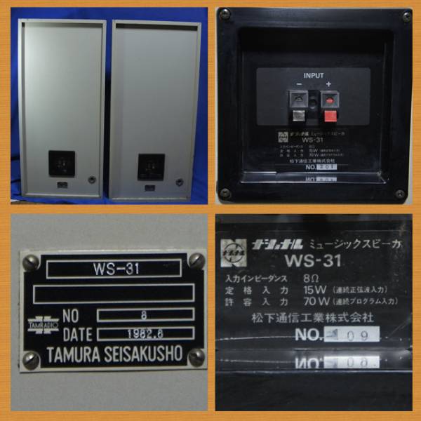 RAMSA ラムサ ウーハー・ホーンツィーター WS-31ペア(一般)｜売買され