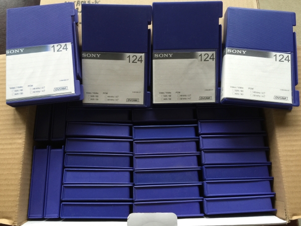★SONY DVCAM PDV-124N 中古品40本セット★①
