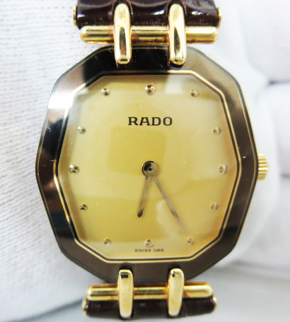 ラドー】RADO☆金無垢/K18/18K/750☆メンズ腕時計☆未使用☆(ラドー 