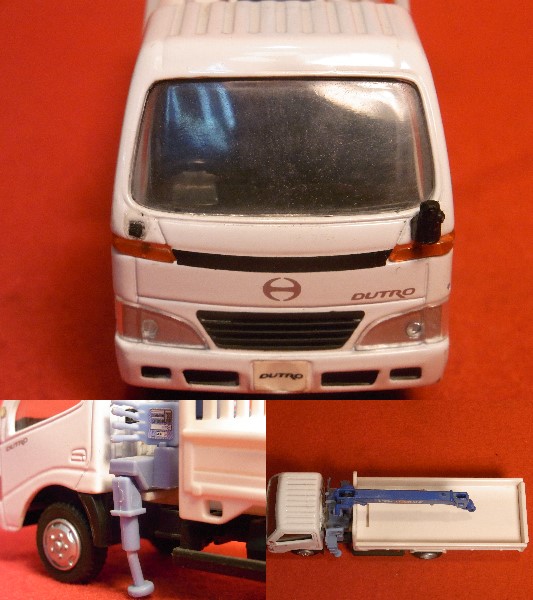 エムテック 日野 デュトロ タダノ カーゴクレーン車 1/43 エポック社