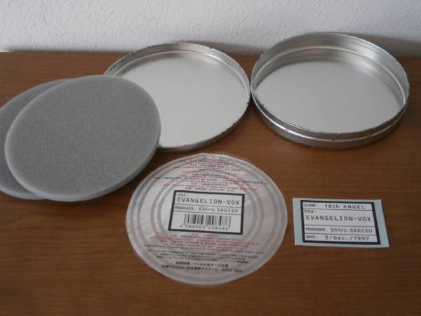 エヴァンゲリオン CD☆フィルム缶ケース のみです。(住まい