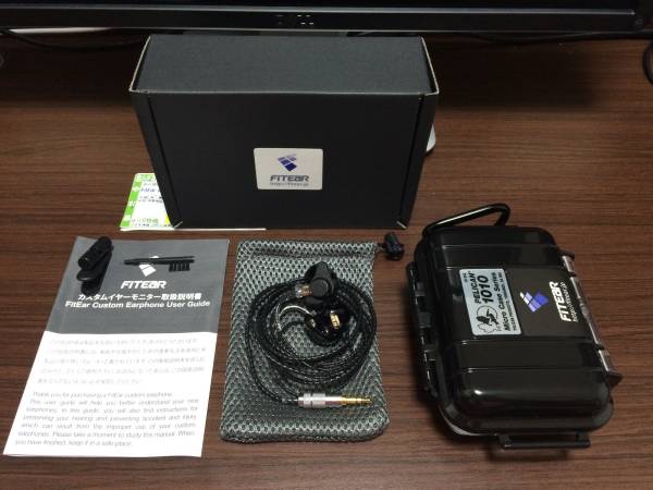 中古美品】須山補聴器 カスタムIEM Fitear Aya (店鋪保証ある