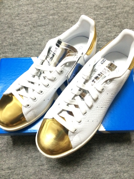 スタンスミス ゴールド ミッドサマーメタリック stan smith 26.5