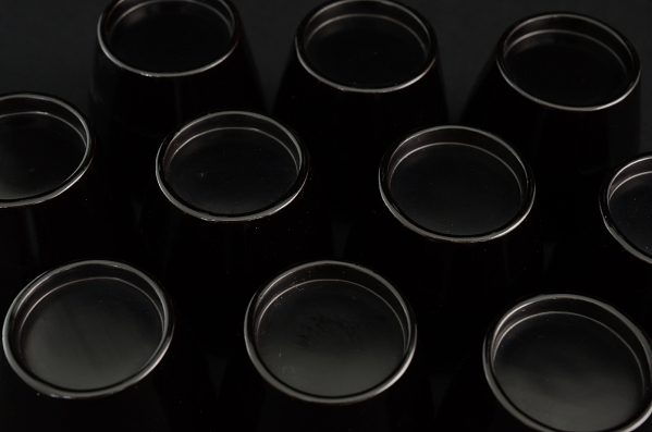 【壽】輪島塗　ぐい呑　拾客揃　23g前後