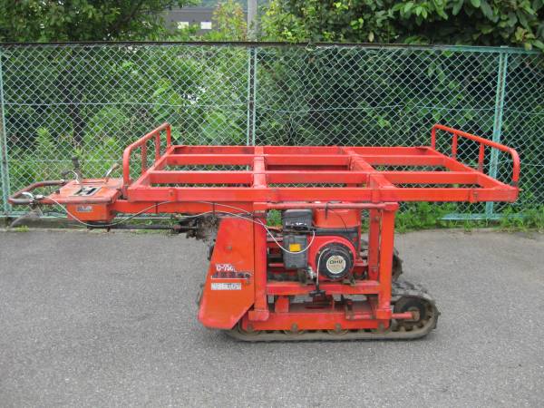 野菜運搬車 高床式 クローラー 750kg 収穫 作業 中古(運搬車 