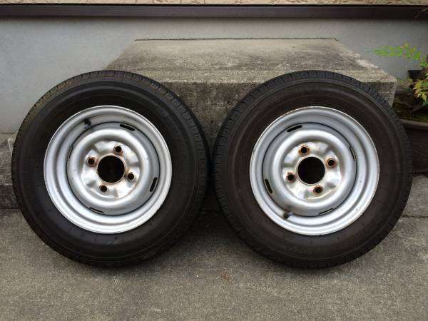 サニトラ サニートラック 純正 ホイール 12インチ 2本 (LT)(4穴