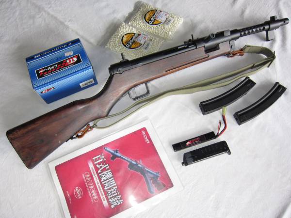 モケイパドック 一 式機関短銃 短機関銃百式三八式日本軍 電動ガン 売買されたオークション情報 Yahooの商品情報をアーカイブ公開 オークファン Aucfan Com
