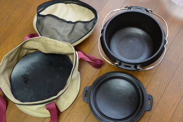 ③ スノーピーク 和鉄ダッチオーブン 24 IHでも使える