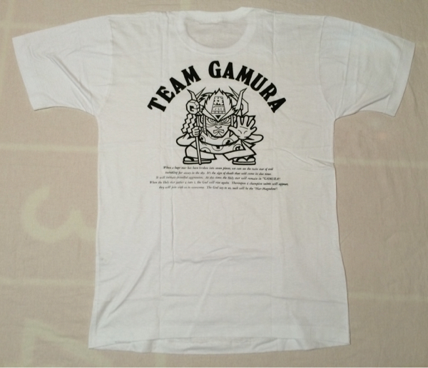 レア】80s ガムラツイスト TEAM GAMURA 我無羅殿神王 Tシャツ