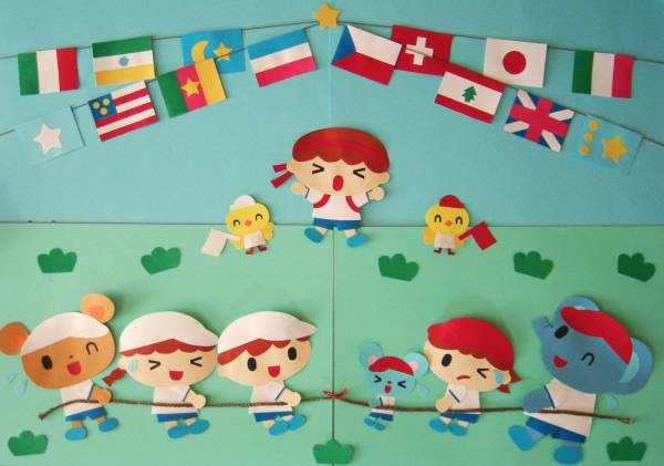 壁面飾り がんばれ運動会 幼稚園 保育園 施設 病院など その他 売買されたオークション情報 Yahooの商品情報をアーカイブ公開 オークファン Aucfan Com