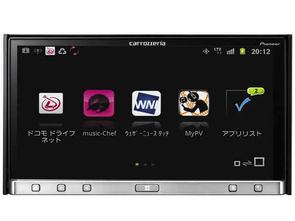 展示極美品 カロッツェリア SPH-DA09 アプリユニット 地デジ対応