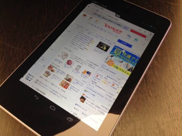 ★美品 ネクサス7　ASUSタブレットNexus7 16GB WiFi接続確認済み_1