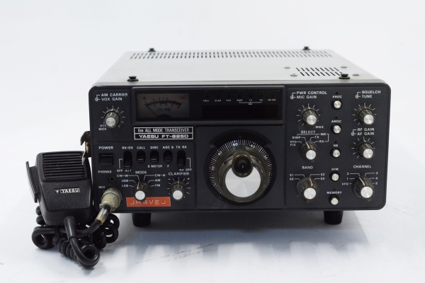 YAESUの名機 FT-625D 50MHz ALL MODE 10W機 メモリーユニット付き