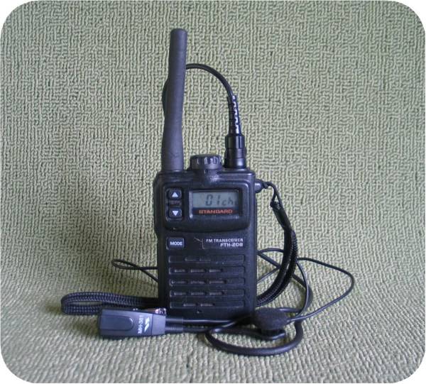 STANDARD 特定小電力ハンディトランシーバー FTH208 防水f1