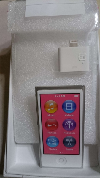 ☆即決★新品☆iPod nano 第7世代 シルバー