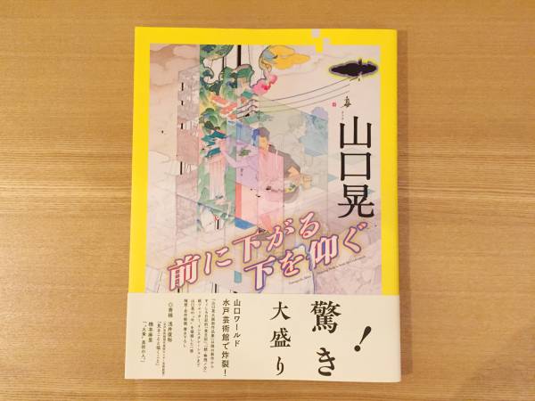 山口晃「前に下がる 下を仰ぐ」サイン本 帯付き 新品 送料無料