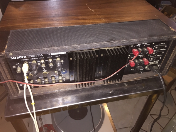 LUXMAN 507X ブリメインアンプ 完動 LUXMAN L-507 ラックスマン 【公式