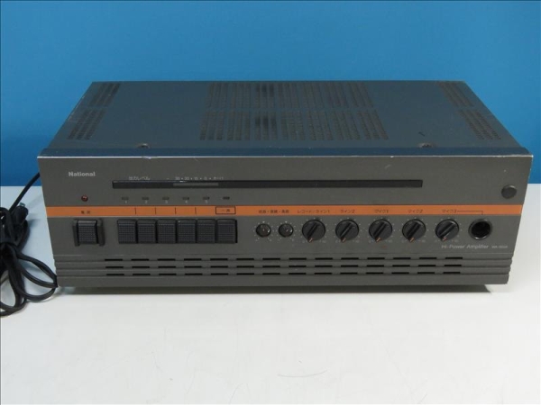 ジャンク] National WA-850A 卓上音響装置 ナショナル アンプ(一般