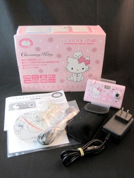 Charmmy Kitty CY-A301 デジタルカメラ チャーミーキティ サンリオ☆Charmmy Kitty チャーミーキティ デジカメ CY-A301