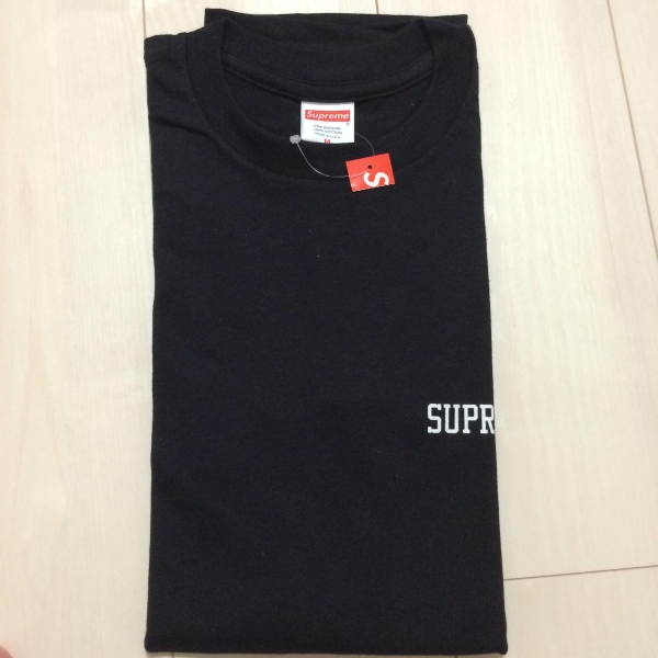 黒 M supreme 15 aw E.T tee Tシャツ 新品 半タグ付　fw