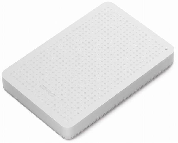 BUFFALO◆HD-PLF500U3◆白 500G/USB&3.0/ポータブルHD/TV&録画
