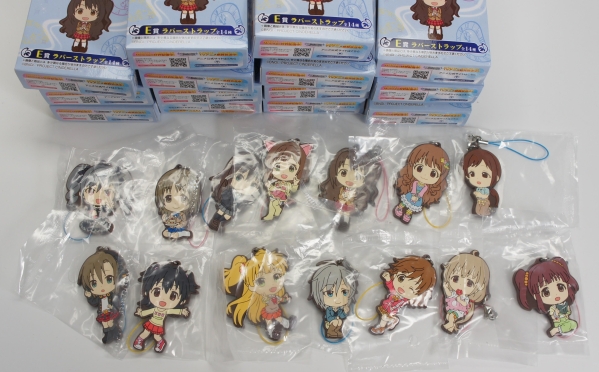 一番くじ アイマス シンデレラガールズE賞ラバーストラップ 全種