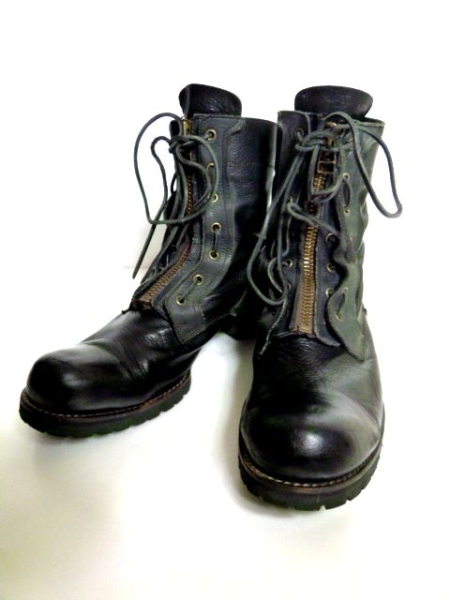 ★marchercher マーシェルシェ レザー ブーツ 42 黒 ブラック