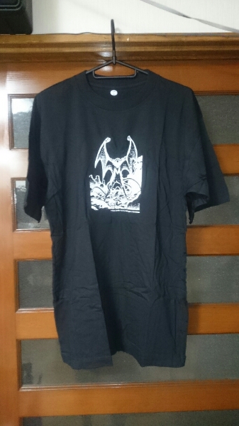☆魔王ダンテ Tシャツ☆ Lサイズ 永井豪 デビルマン 黒 名シーン