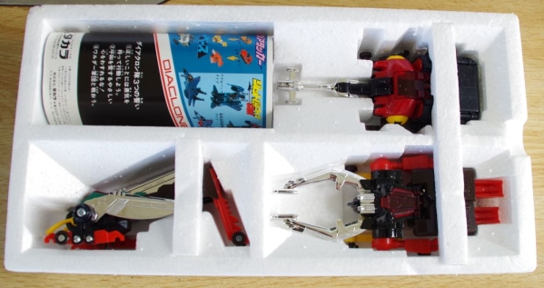 ダイアクロン 昆虫戦隊インセクターロボ3体セット 当時品