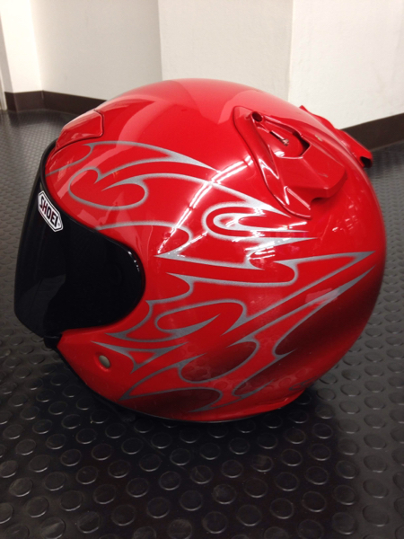 超希少！ SHOEI J-force2 Jack Lサイズ 限定赤フレア！(Lサイズ)｜売買 