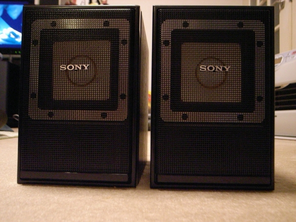 Sony 平面スピーカー SRS-015SP(大阪有線型番SSP-25) (送料込み