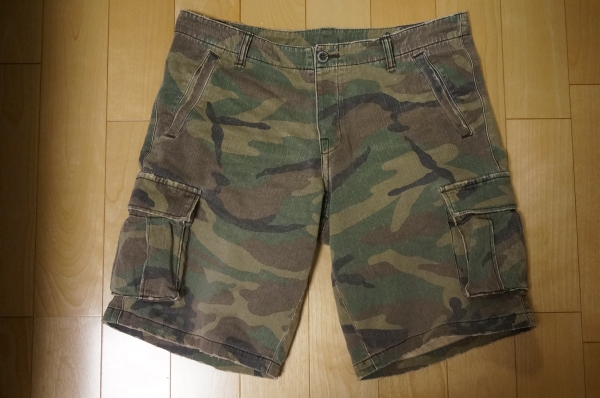HEROキムタクマーブルズMARBLESカモ迷彩ショートハーフパンツL