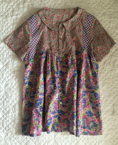 sunao kuwahara リバティ3種 ブラウス 半袖 花柄 M