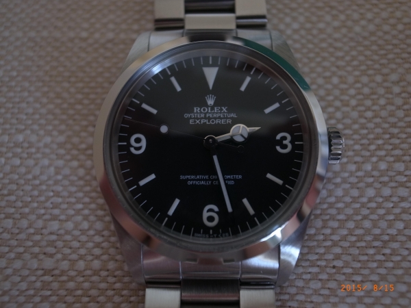 ロレックス　エクスプローラーⅠ　1016　日本ロレ保証付　美品
