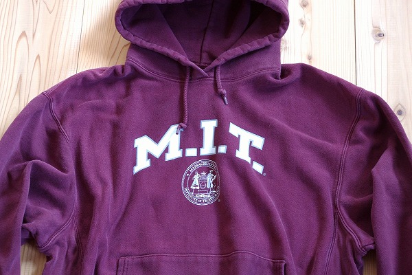 Champion◆MITリバースウィーブスエットパーカ◆バーガンディL