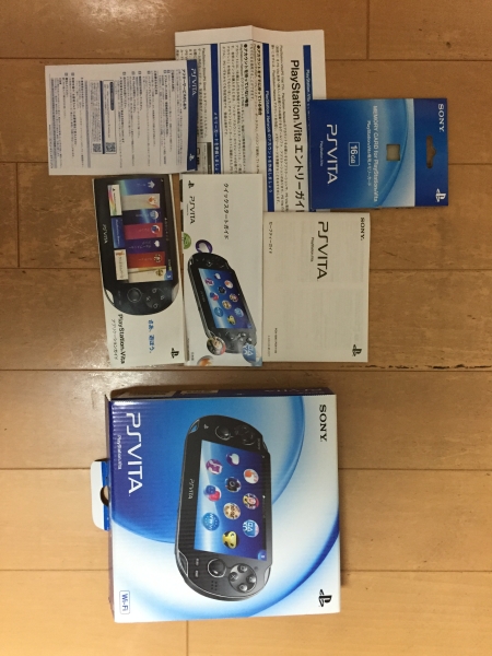 PSVITA PCH-1000 ZA01（全て揃え）