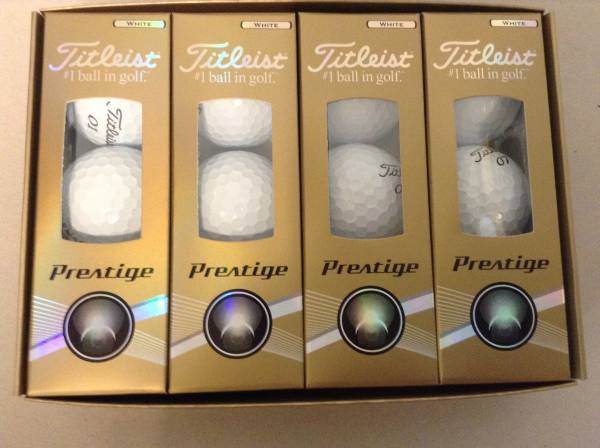 新品　タイトリスト　プレステージ　Prestige　15年モデル　白