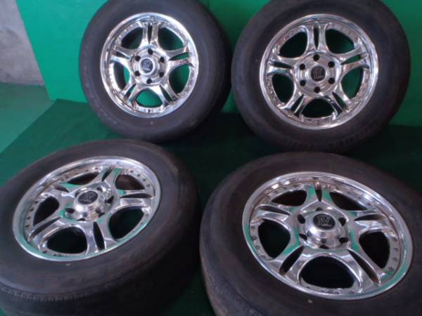 売切り☆JAOS VICTRON+BS 265/60R18 4本 プラド サーフ等
