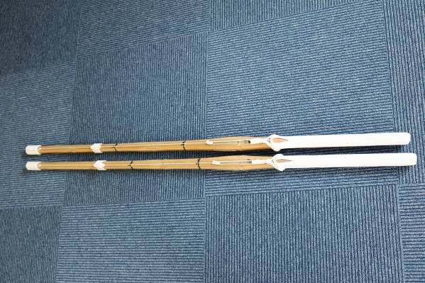 ★新品★　竹刀2本組　上製青竹30Ｗ仕組　【上製武蔵】
