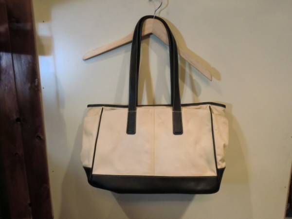 COACH コーチ ショルダー トートバッグ マザーズバッグ BG/BK