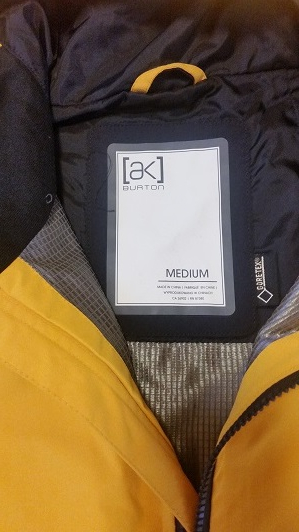 中古 burton ak 13-14 cyclic jacket Mサイズ 送料無料_2
