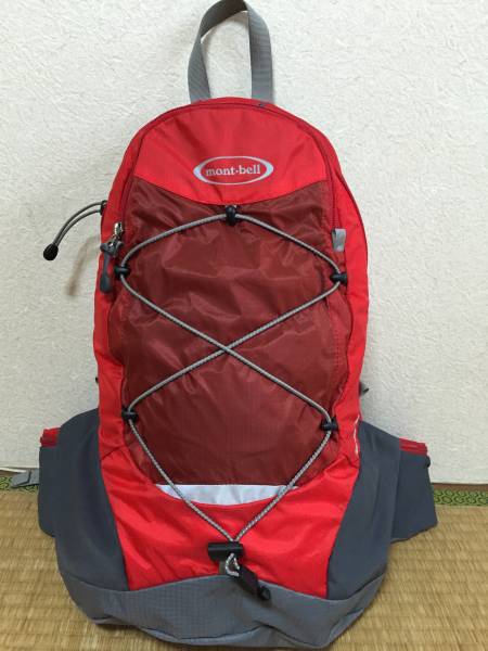 ☆mont-bell/モンベル☆　フライトアイアンパック20 レッド