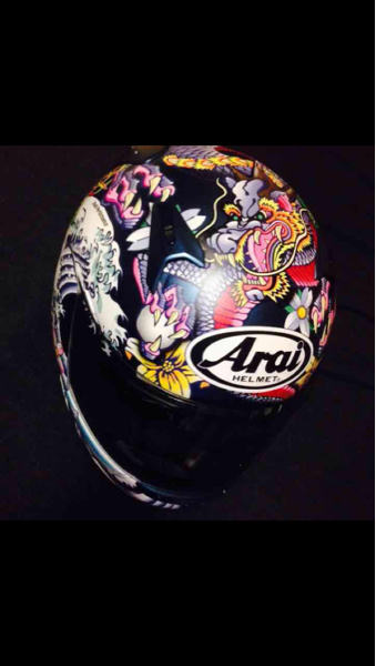 Arai フルフェイス 和柄 59、60cm(Lサイズ)｜売買されたオークション