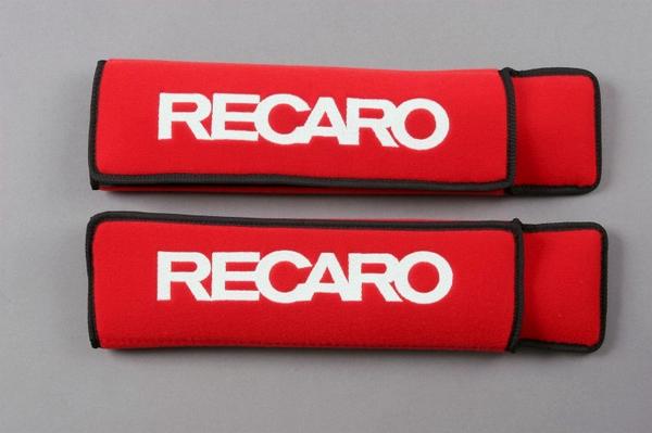 RECARO レカロ 純正 シートベルトカバー (レッド 正規品 ベルトカバー