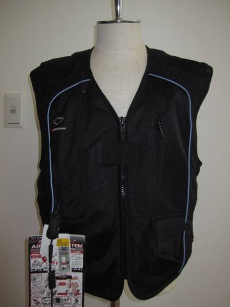 hit-air MCベスト　L　エアバック　無限電光　ヒットエア　新品_1