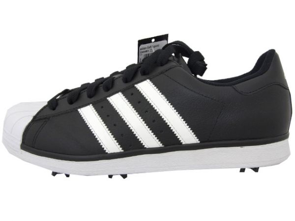 adidas アディダス スーパースター ゴルフシューズ26.5Q46683の入札 