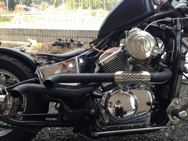 スティード マフラー ワンオフ