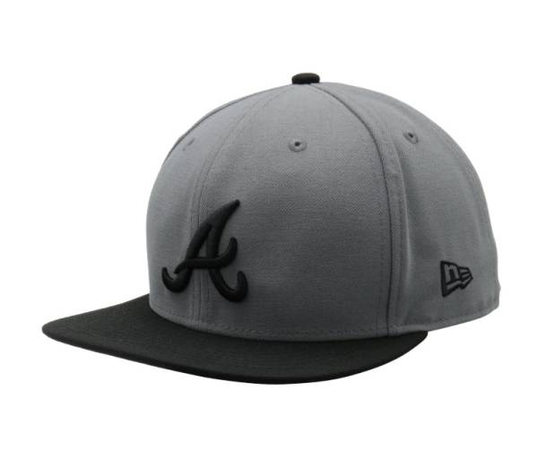 アトランタ・ブレーブス New Era フラット キャップ グレー 58.7