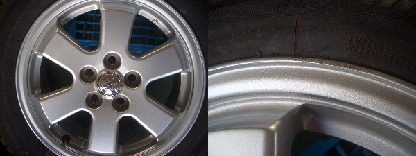 ★☆プリウス純正アルミ　スタッドレス付き！☆★